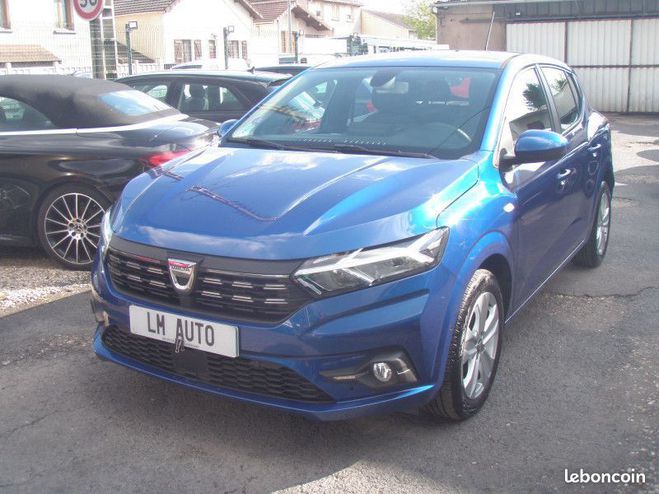 Dacia Sandero III 1.0 TCE 90 CONFORT CVT Bleu de 2022