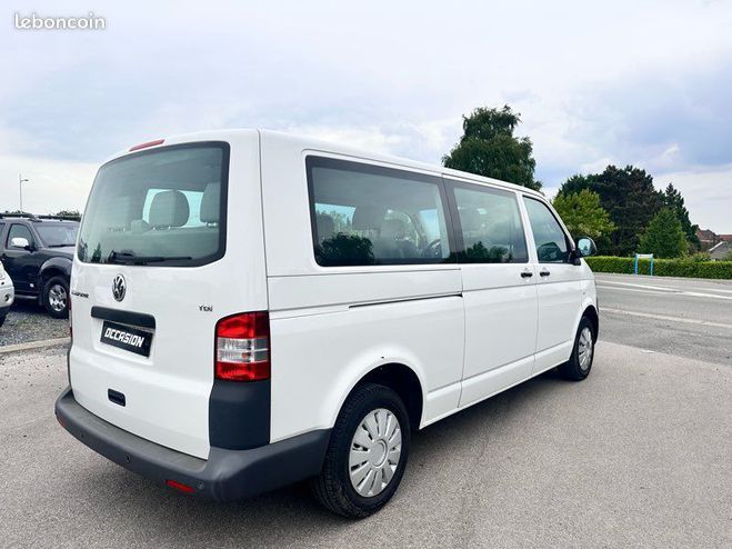 Volkswagen Transporter t5 2.0 tdi 140cv l3h1 91000km long chss Blanc de 2010