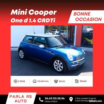  Voir détails -Mini Cooper Copper One d (R50-53) 1.4 CRDTi 88ch 1r à Sarreguemines (57)