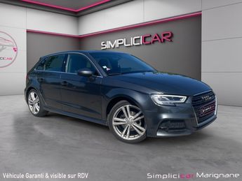  Voir détails -Audi A3 Sportback 2.0 TDI 150 S tronic 6 S Line- à Vitrolles (13)