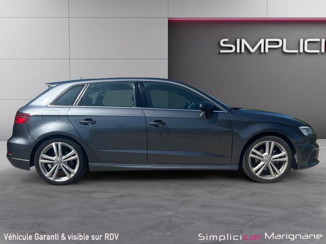 Audi A3 Sportback 2.0 TDI 150 S tronic 6 S Line- Gris de 2017