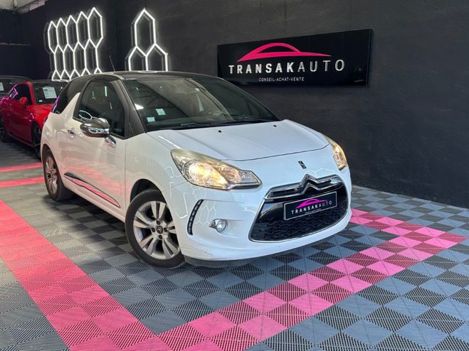 Citroen DS3 e-HDi So Chic 90 ch - GPS - CLIM AUTO -  Blanc de 2012