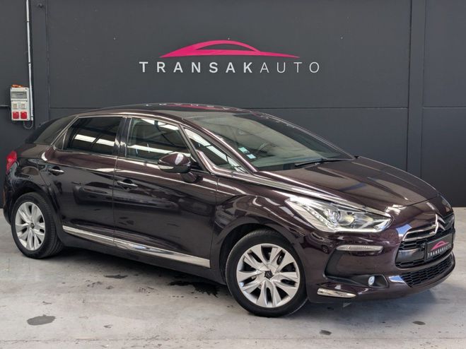 Citroen DS5 1.6 e-HDi 115 So Chic - Bote auto - Int Bordeau Aubergine de 2014