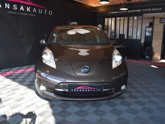 Nissan Leaf Electrique 30kWh Tekna / SUIVI Marron de 2016