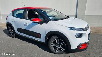  Voir détails -Citroen C3 1.6 hdi 100 cv feel 74.000 km 2018 5 pla à Belleville (69)