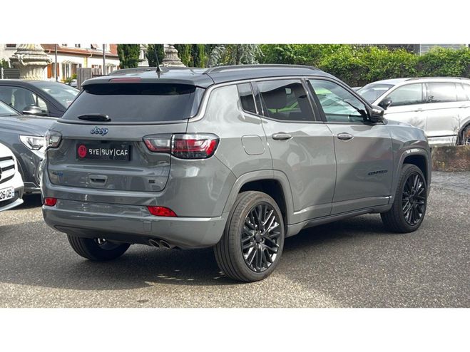 Jeep Compass 1.3 PHEV T4 240 BVA 4xe eAWD S - GARANTI GRIS FONCE de 2021