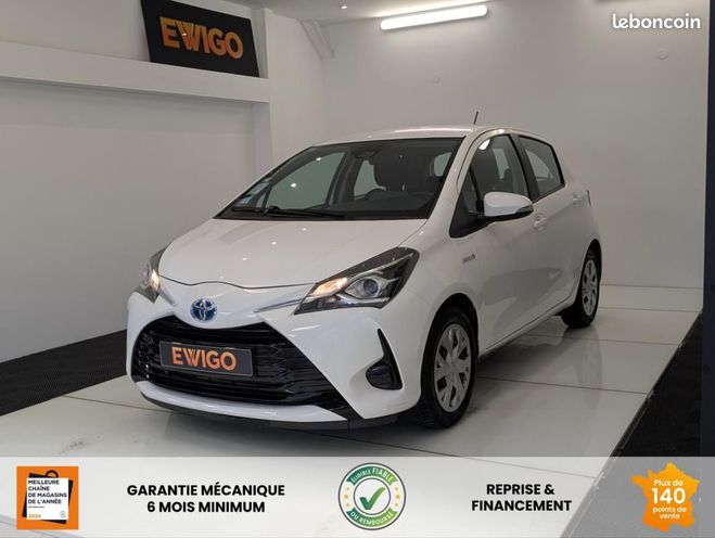 Toyota Yaris 100ch HYRIDE FRANCE Blanc de 2018