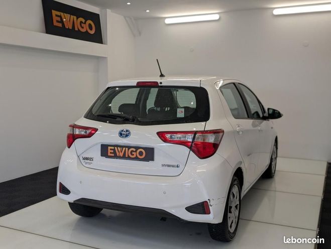 Toyota Yaris 100ch HYRIDE FRANCE Blanc de 2018