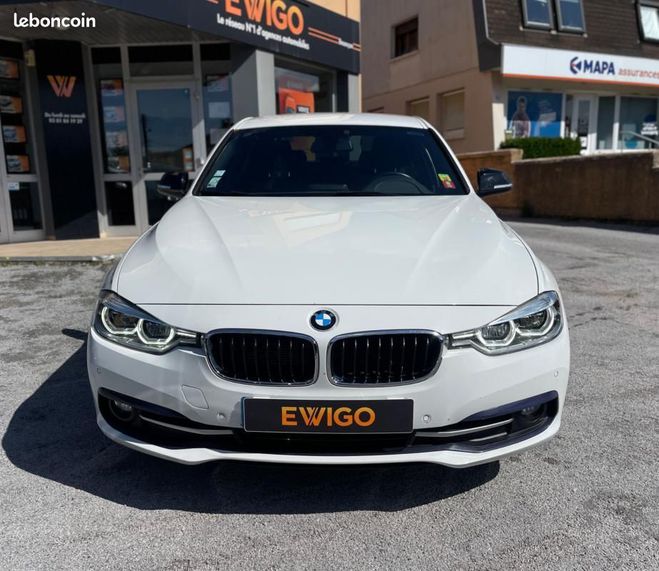 BMW Serie 3 F30 318d 150 CH BVA8 SPORT Blanc de 2015