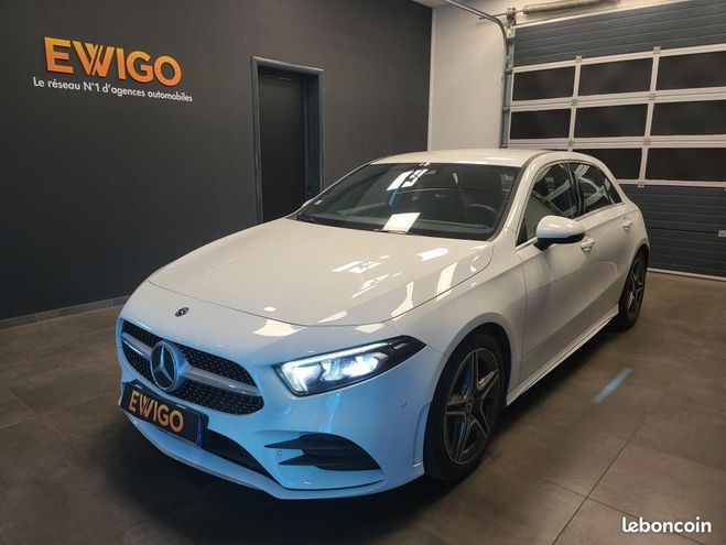 Mercedes Classe A 180 136ch AMG LINE ENTRETIEN Blanc de 2019