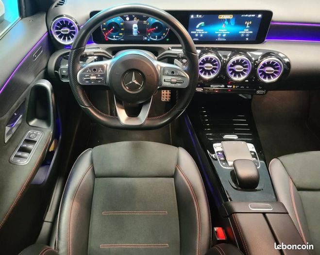Mercedes Classe A 180 136ch AMG LINE ENTRETIEN Blanc de 2019
