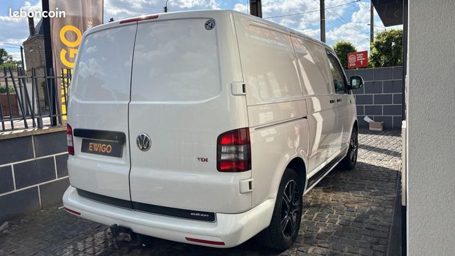 Volkswagen Transporter VU T5 2.0 TDI 180ch 2T8 L1H1 EDITION DSG Blanc de 2013