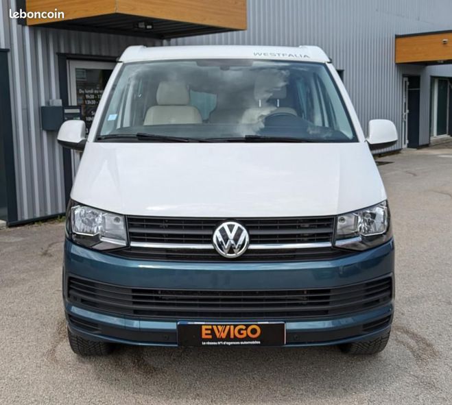 Volkswagen Transporter 2.0 TDI 150ch L2H1 WESTFALIA DSG BVA Bleu de 2019