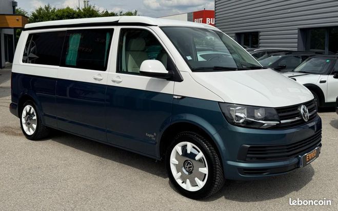 Volkswagen Transporter 2.0 TDI 150ch L2H1 WESTFALIA DSG BVA Bleu de 2019
