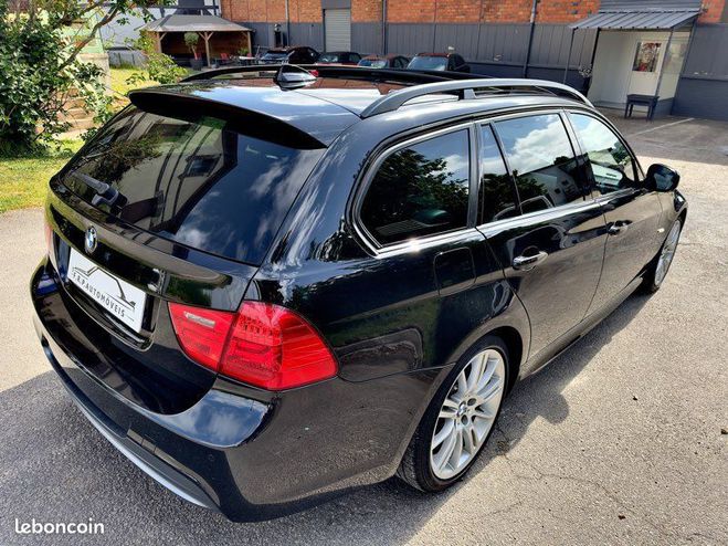 BMW Serie 3 320da e91 pack -M 190mkms-pano-cic-11999 Noir de 2009