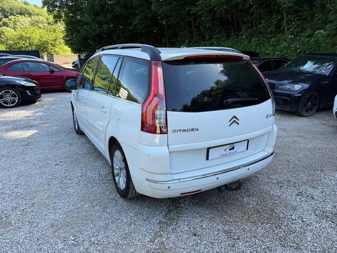 Citroen C4 Picasso 2.0 HDi 138cv BVA6 Exclusive 1e main 7 P Blanc de 2007