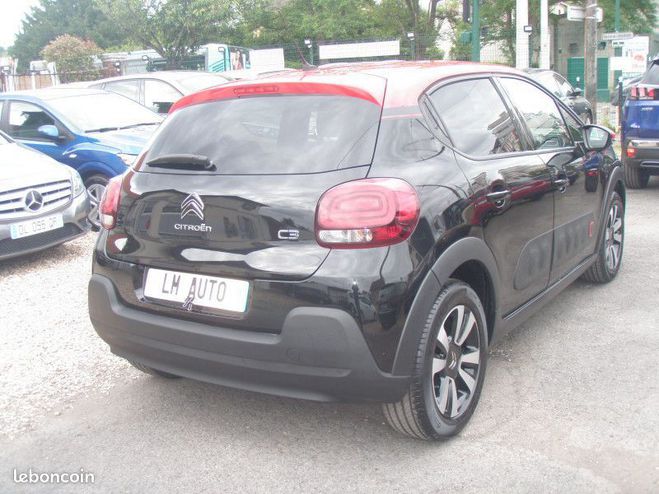 Citroen C3 III (2) 1.2 PURETECH 83 S&S SHINE Noir de 2020