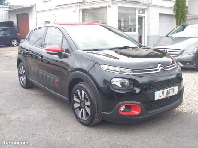 Citroen C3 III (2) 1.2 PURETECH 83 S&S SHINE Noir de 2020