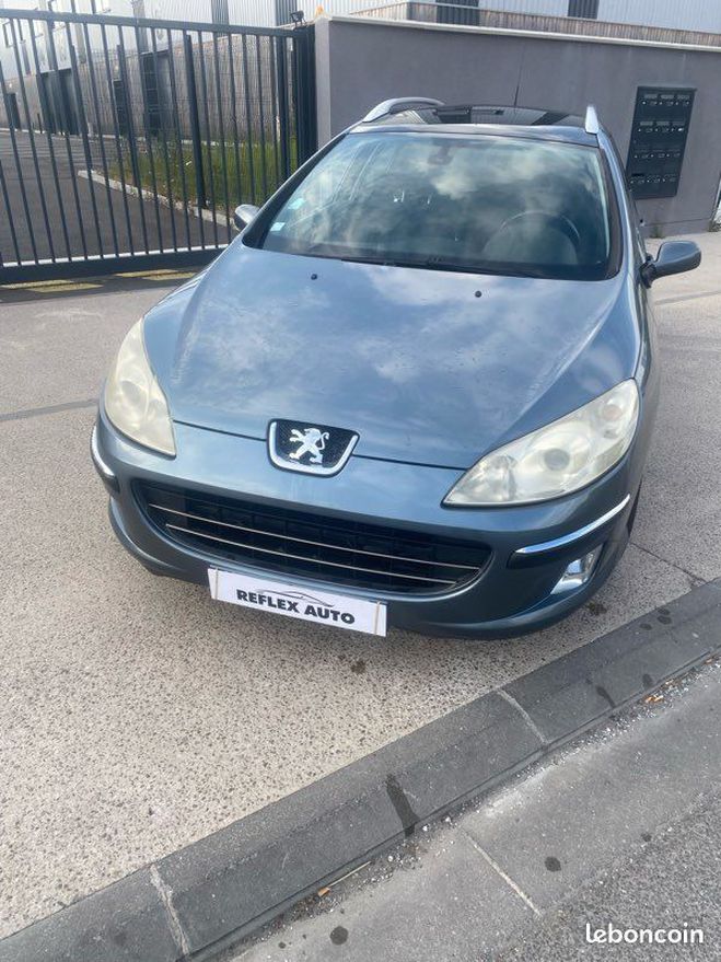 Peugeot 407 SW 2.0hdi boite automatique Gris de 2006