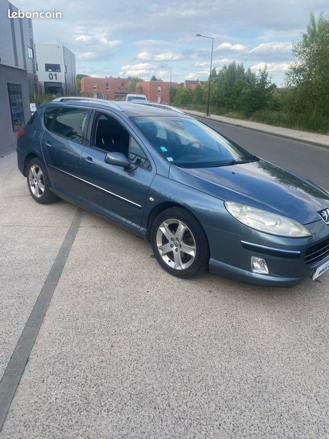 Peugeot 407 SW 2.0hdi boite automatique Gris de 2006