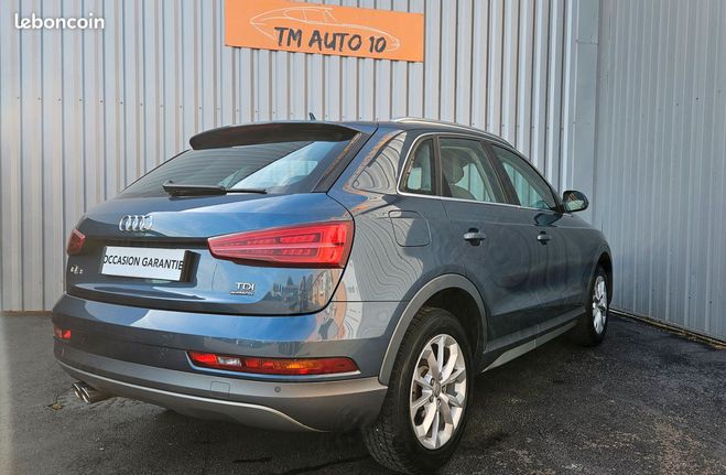 Audi Q3 2.0 TDi 150CH S-TRONIC QUATTRO AMBIENTE  Bleu de 2016