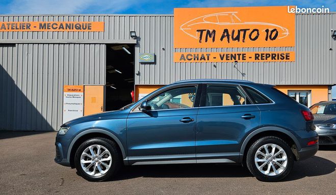 Audi Q3 2.0 TDi 150CH S-TRONIC QUATTRO AMBIENTE  Bleu de 2016