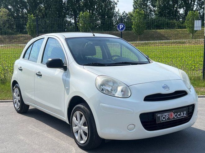 Nissan Micra 1.2 ESS 80CH ACENTA * 75.000KM * 2011 *  BLANC de 2011