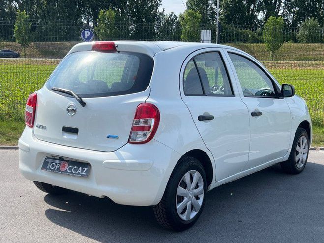 Nissan Micra 1.2 ESS 80CH ACENTA * 75.000KM * 2011 *  BLANC de 2011