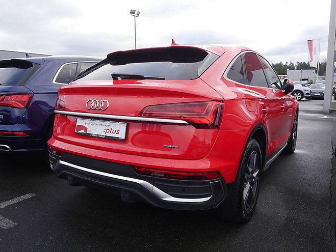 Audi Q5 Sportback 55 TFSIe 367 S tronic 7 Quattr Rouge de 2021