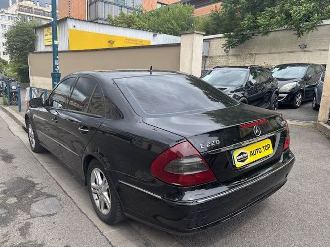 Mercedes Classe E 220 CDI AVANTGARDE BA NOIR de 2008