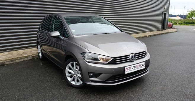 Volkswagen Golf SPORTSVAN 1.6TDI 110 CARAT DSG BVA Gris Anthracite Mtallis de 2014