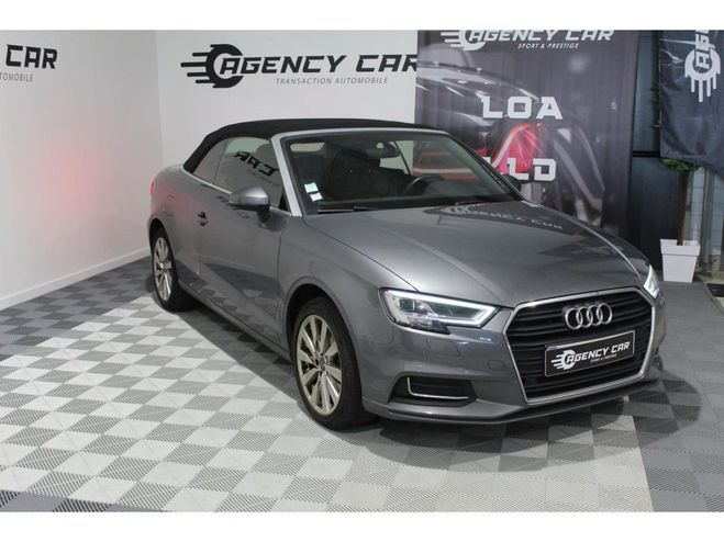 Audi A3 Cabriolet 2.0 TDI - 150 8V Design PHASE  Gris de 2018