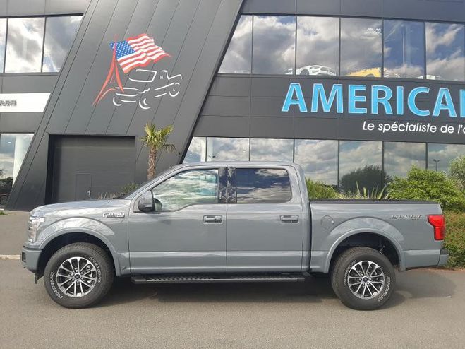 Ford F150 SuperCrew LARIAT Sport V8 5.0L Flexfuel Bleu de 2019