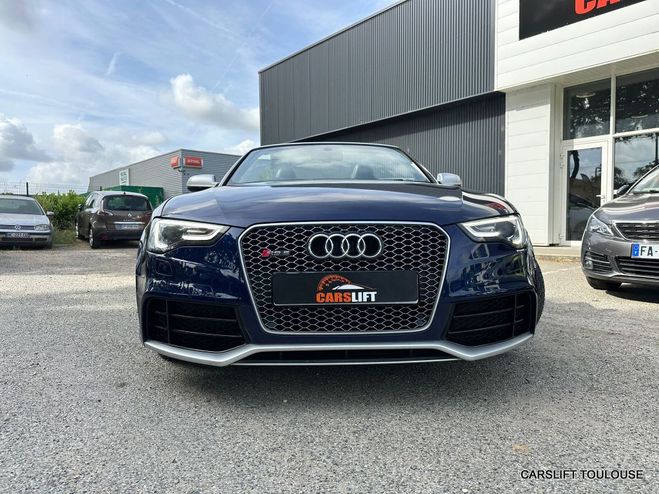 Audi RS5 CABRIOLET 4.2 V8 FSI 450CV - RHD PACK CA Bleu Fonc Mtallis de 2013