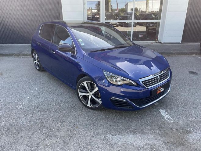 Peugeot 308 (II) 2.0 HDI GT 180CH -CAMERA DE RECULE- Bleu Mtallis de 2015