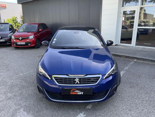 Peugeot 308 (II) 2.0 HDI GT 180CH -CAMERA DE RECULE- Bleu Mtallis de 2015
