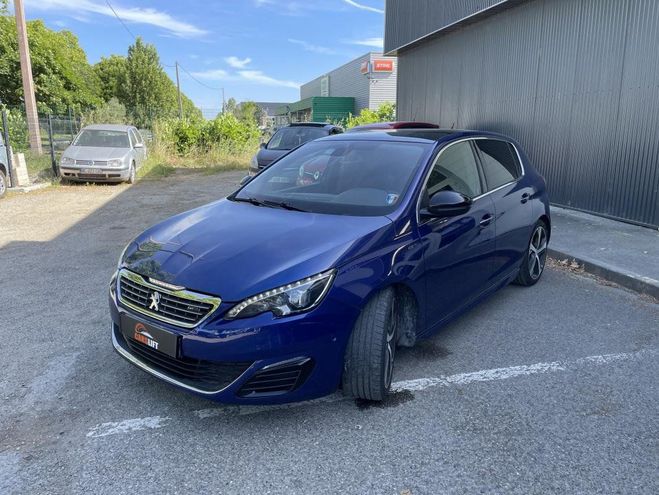Peugeot 308 (II) 2.0 HDI GT 180CH -CAMERA DE RECULE- Bleu Mtallis de 2015