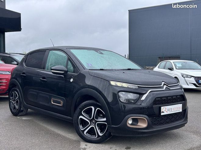 Citroen C3 1.2 83CH C-SERIES GPS CARPLAY 21.000 KMS Noir de 2023