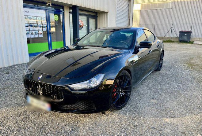 Maserati Ghibli 3.0 V6 410ch S Q4 FULL BLACK NOIR de 2015
