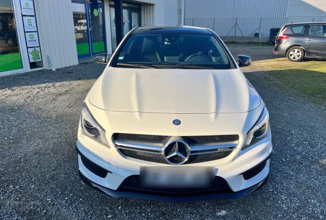 Mercedes Classe CLA ng Brake 45 AMG 360ch 4Matic Speedshift  BLANC de 2016