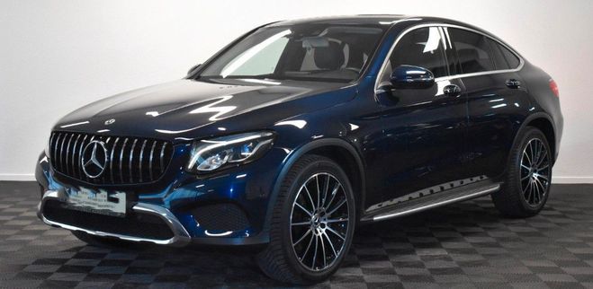 Mercedes GLC Coup II (C254) 220 d 197ch AMG Line 4Ma bleu mtal de 2016