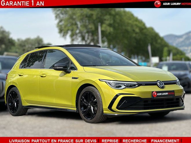 Volkswagen Golf 8 eTSI 150 R-Line LimeYellow Black JAUNE de 2021