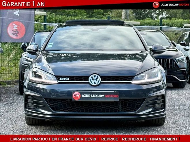 Volkswagen Golf VII (2) 2.0 GTD 184 CV DSG7 GRIS de 2017