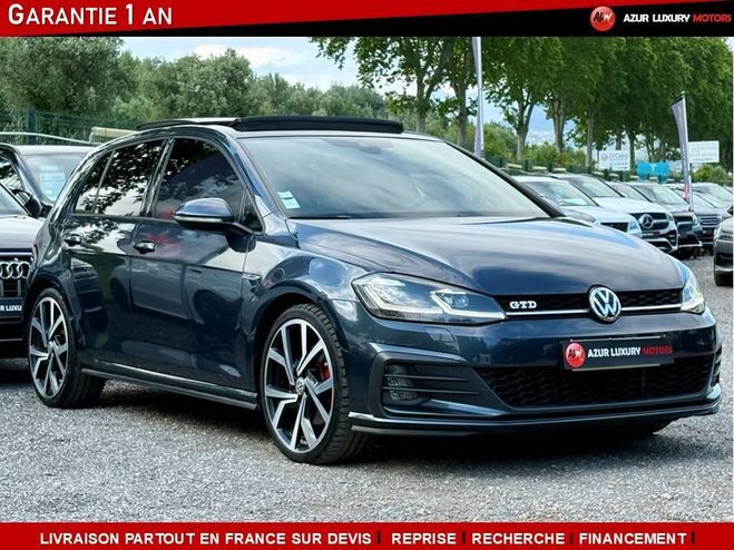 Volkswagen Golf VII (2) 2.0 GTD 184 CV DSG7 GRIS de 2017