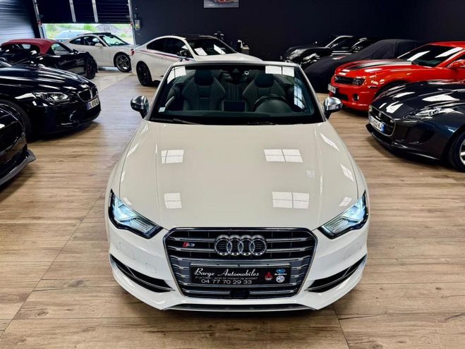 Audi S3 III CABRIOLET 2.0 TFSI 300 S tronic Blanc Verni de 2015