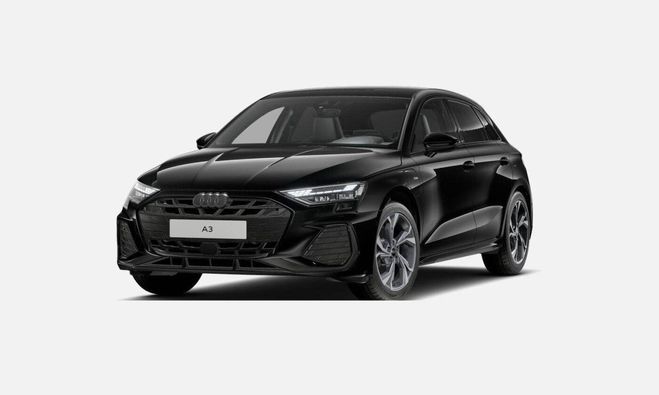Audi A3 Sportback 40 TFSI e Hybride rechargeable Noir de 2025