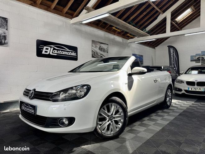 Volkswagen Golf VI CABRIOLET 1.4 TSI 122CH life DSG7 Blanc de 2014