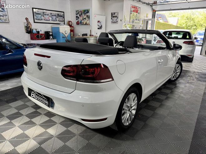 Volkswagen Golf VI CABRIOLET 1.4 TSI 122CH life DSG7 Blanc de 2014