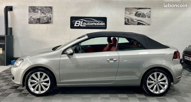 Volkswagen Golf VI CABRIOLET 1.4 TSI 160CH CARAT EDITION Gris de 2013