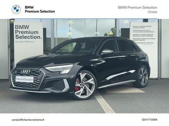  Voir détails -Audi S3 Sportback 2.0 TFSI 310ch quattro S troni à Cholet (49)